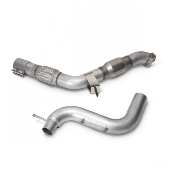 BBK 3'' High Performance Downpipe with Catalytic Convertor 2015-2020 Mustang EcoBoost